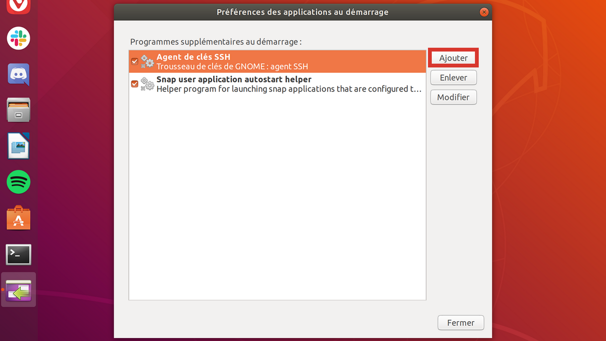 Lancement Ubuntu 4
