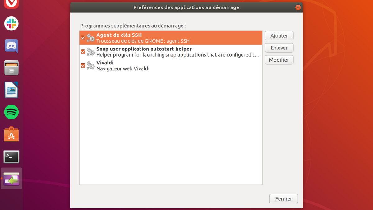 Annulation Ubuntu 1