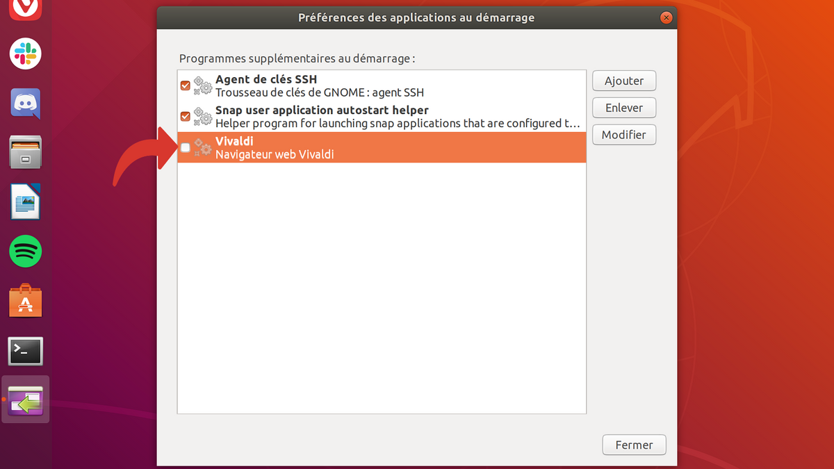Annulation Ubuntu 5
