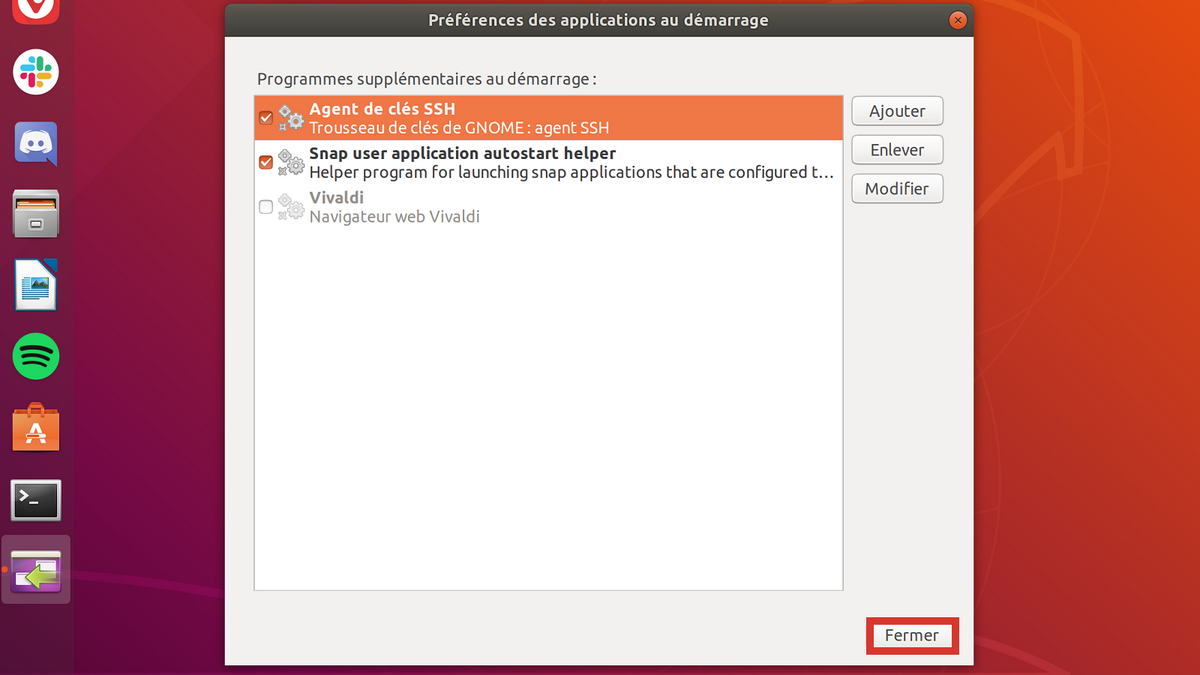 Annulation Ubuntu 6