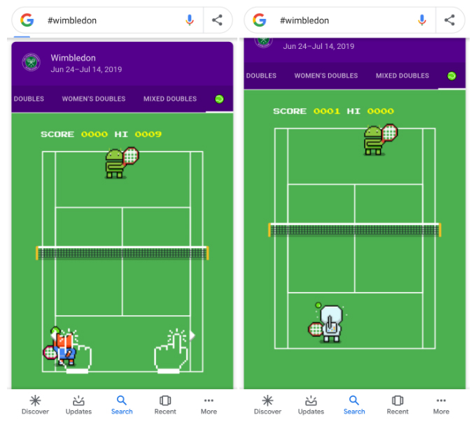 Google Tennis