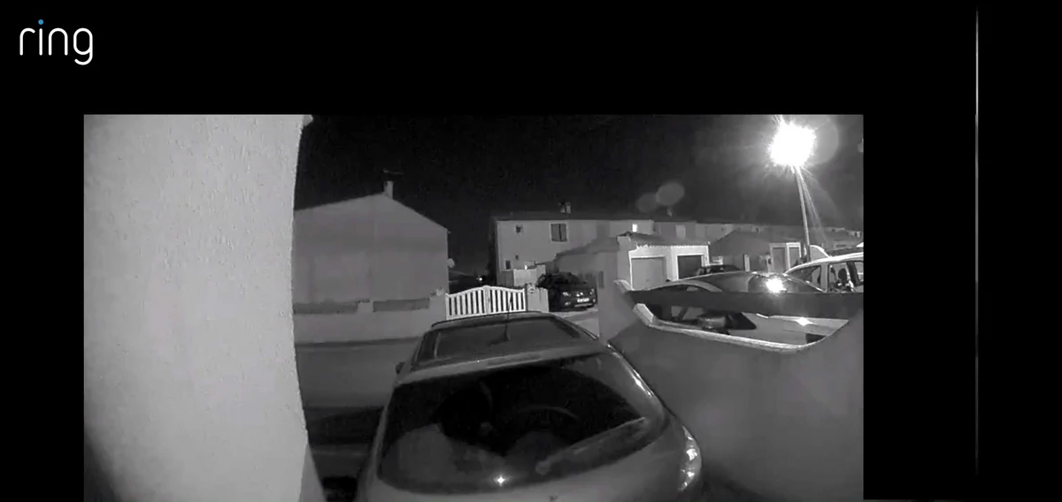 DoorView Cam - Vidéo nuit