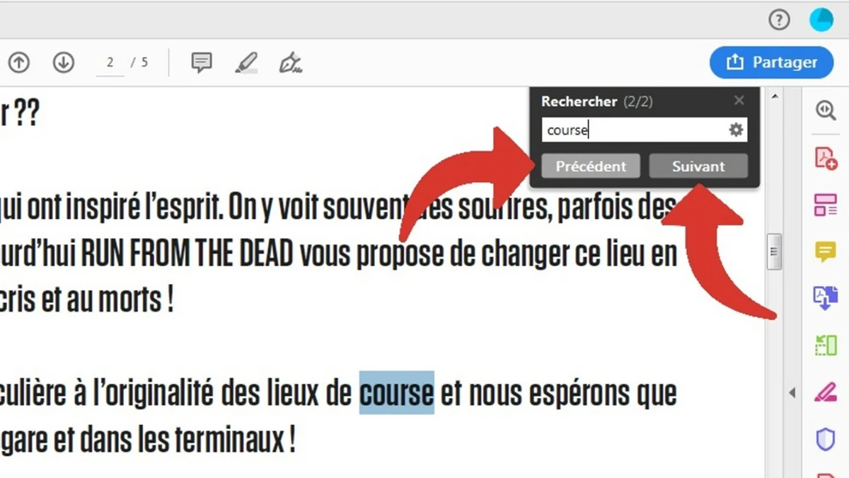 Comment Rechercher Un Mot Ou Une Expression Dans Un Fichier Pdf