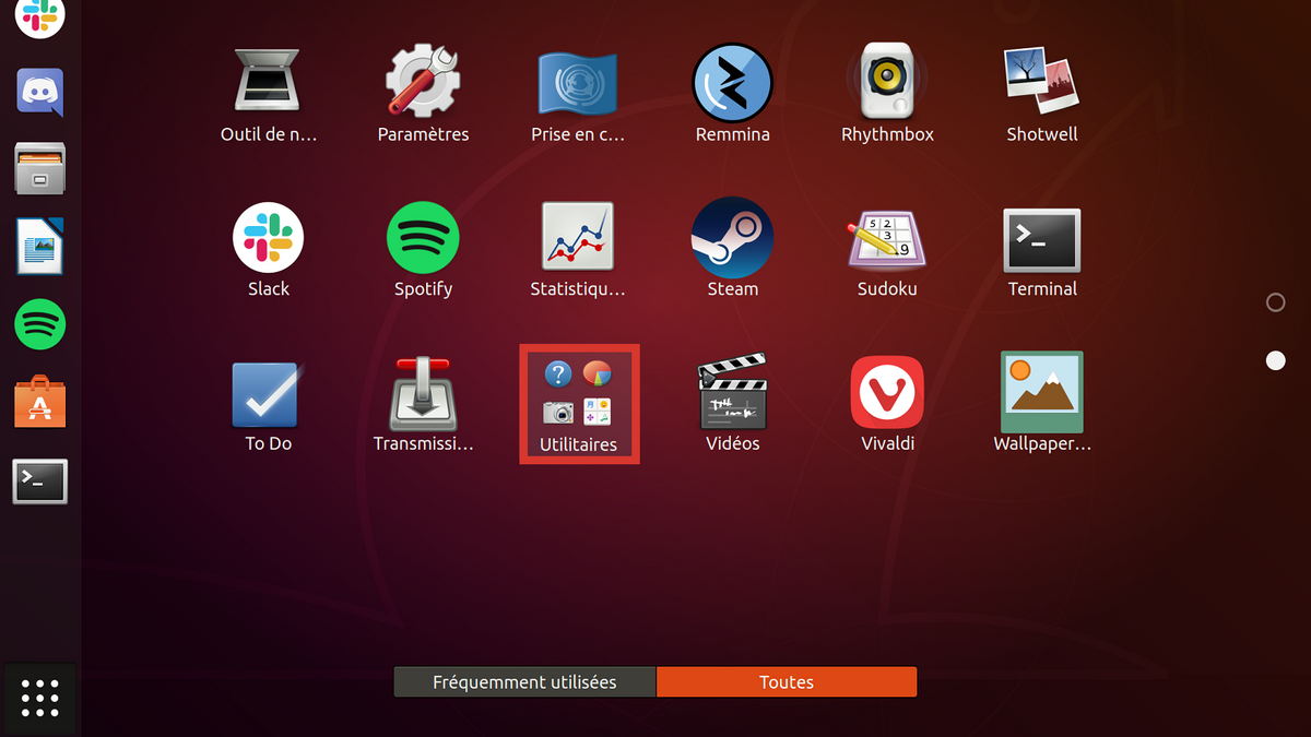 Récupération Ubuntu 1