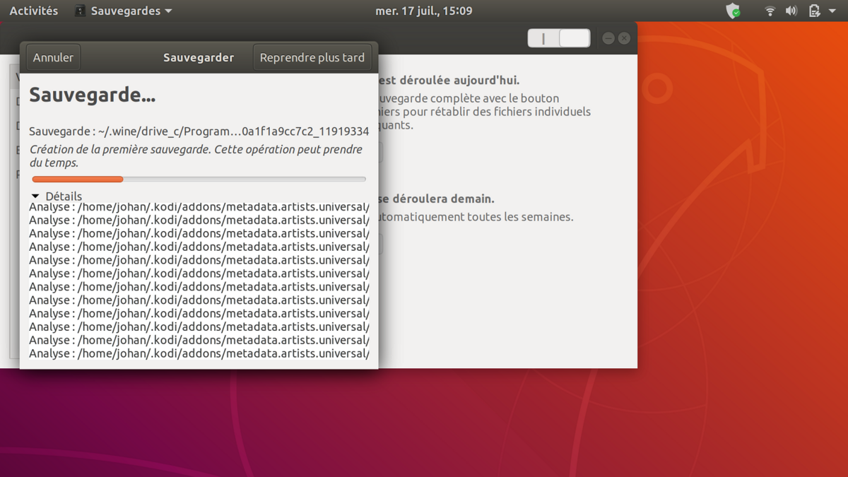 Récupération Ubuntu 11