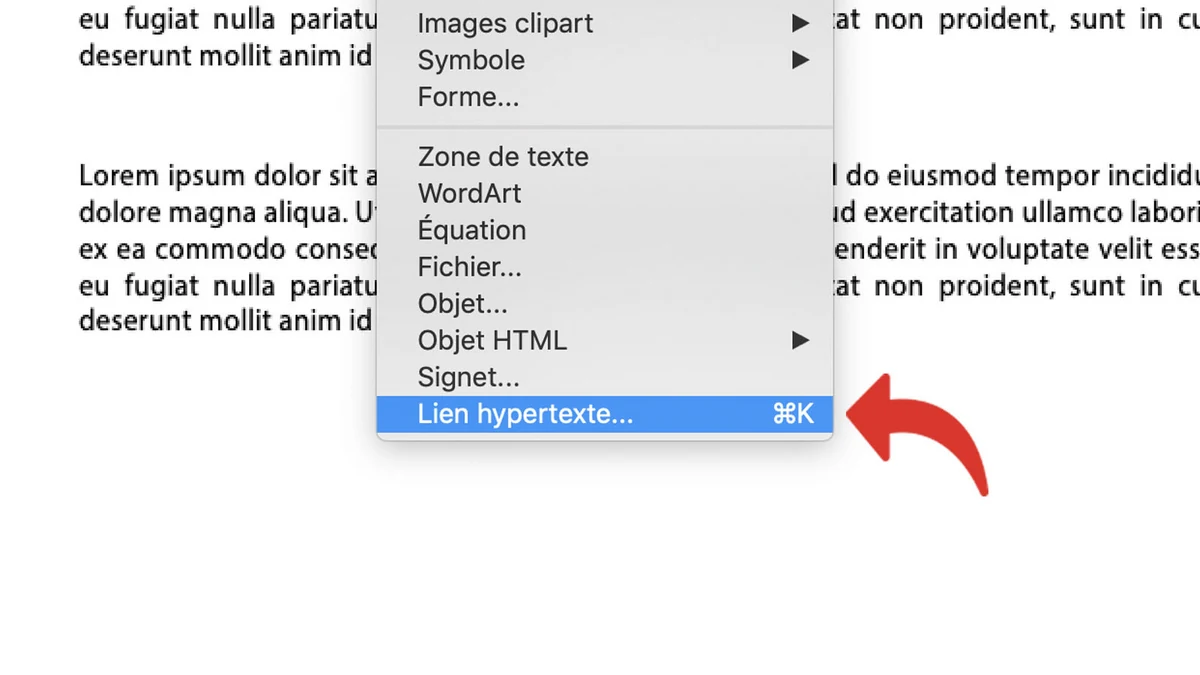 Comment Creer Un Lien Hypertexte Sur Word