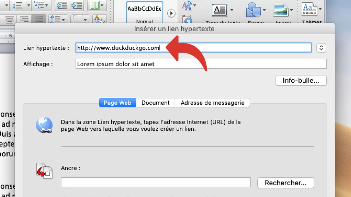 Comment Creer Un Lien Hypertexte Sur Word Comment Creer Un Lien Hypertexte Sur Word