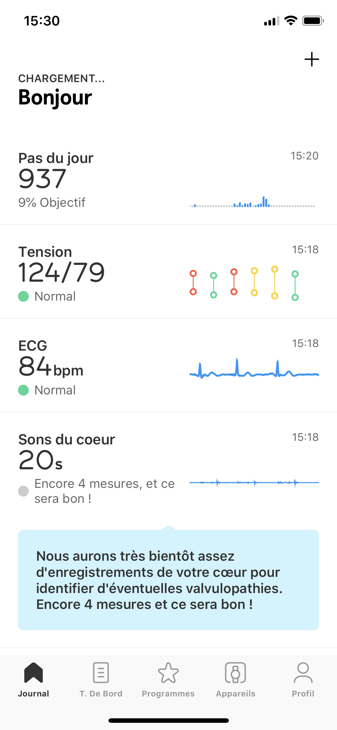 Test Withings BPM Core