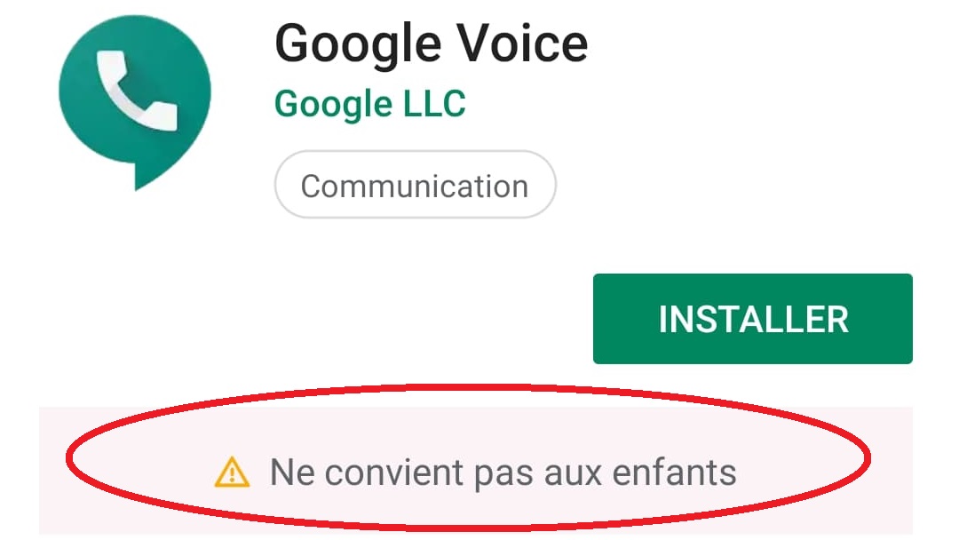 Google ne convient pas aux enfants.jpg