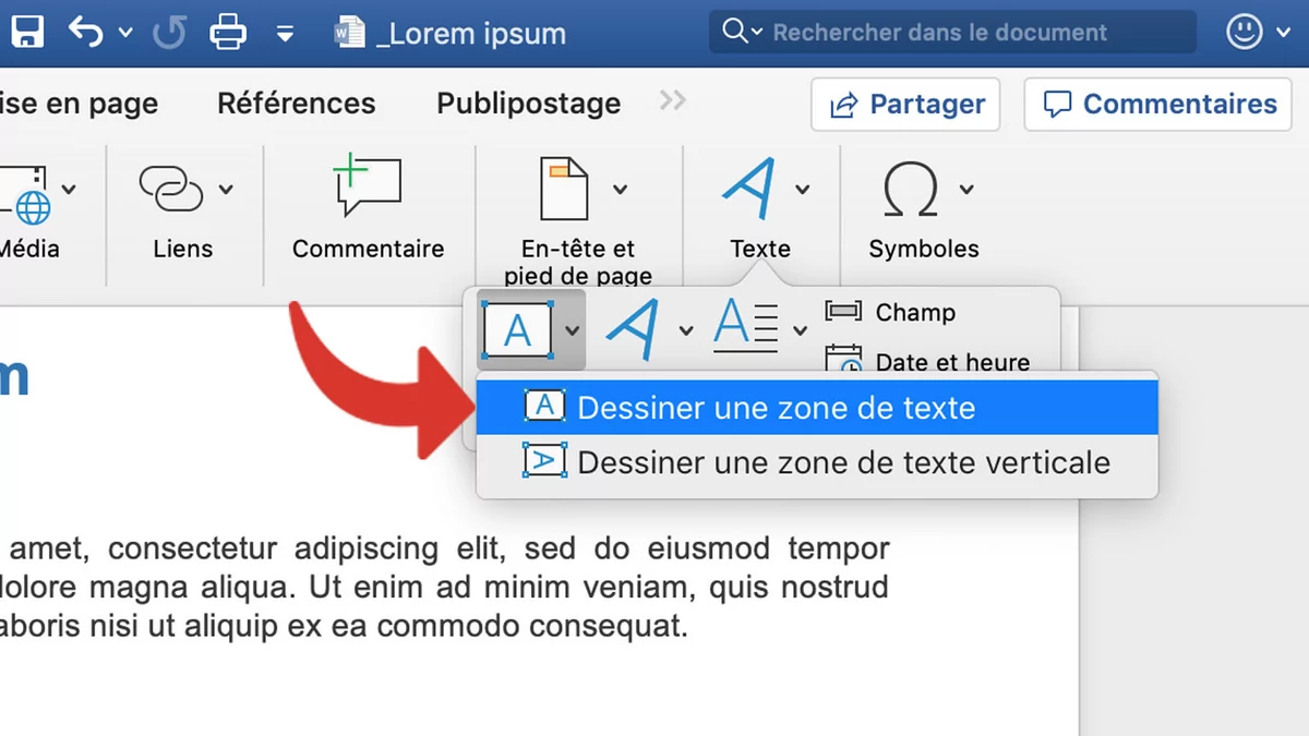 tutoriel word
