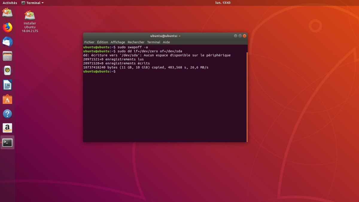 Effacement Ubuntu 4