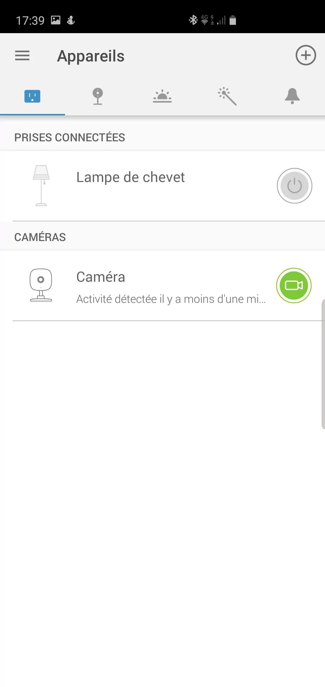 Kasa Spot - Interface application