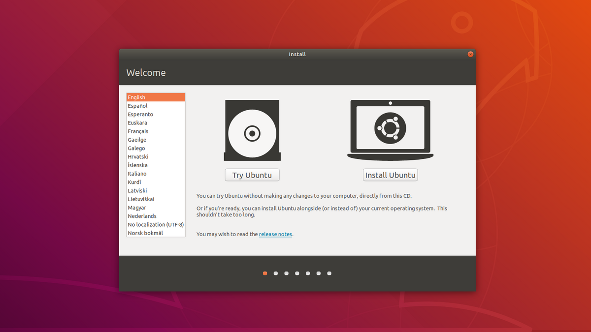 Installation Ubuntu 1