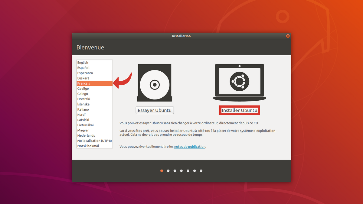 Comment installer Ubuntu ?