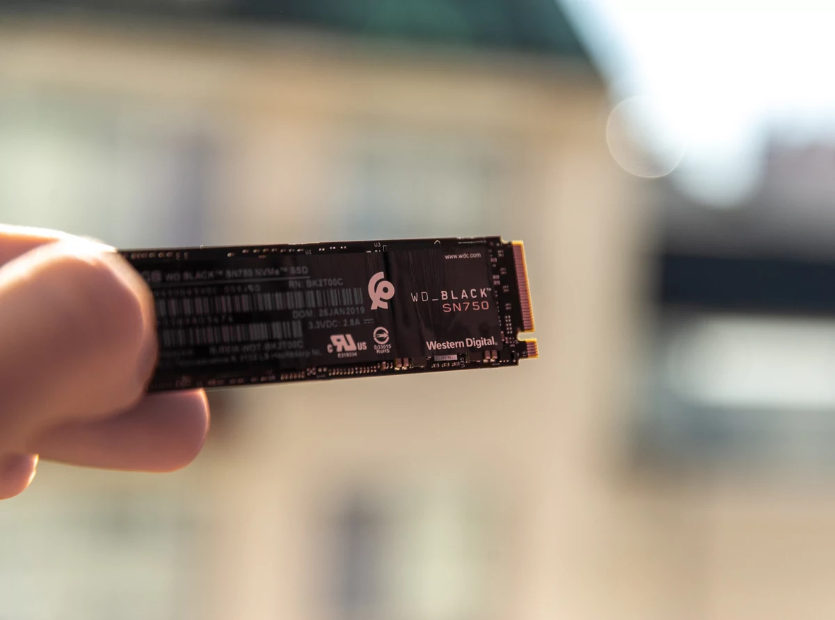 SSD WD black SN 750 5