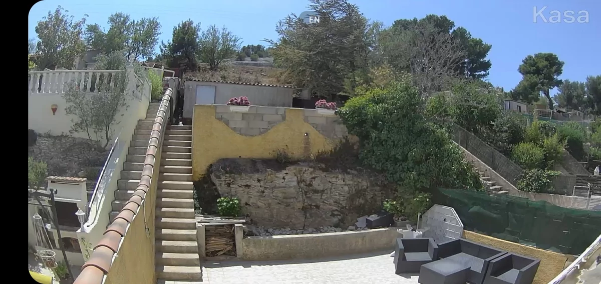 Kasa Cam Outdoor - Vue jour