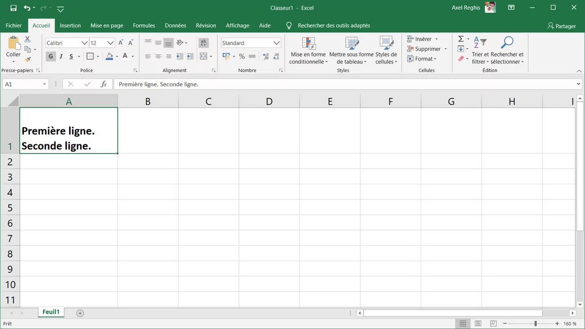 Tuto Excel