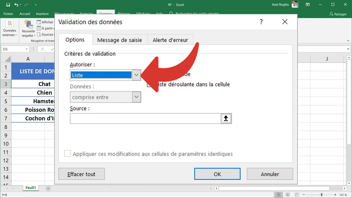 Comment Creer Une Liste Deroulante Sur Excel