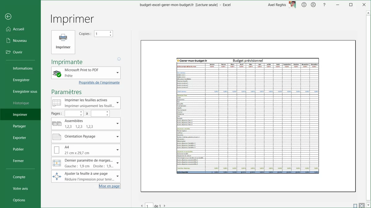 Tuto Excel
