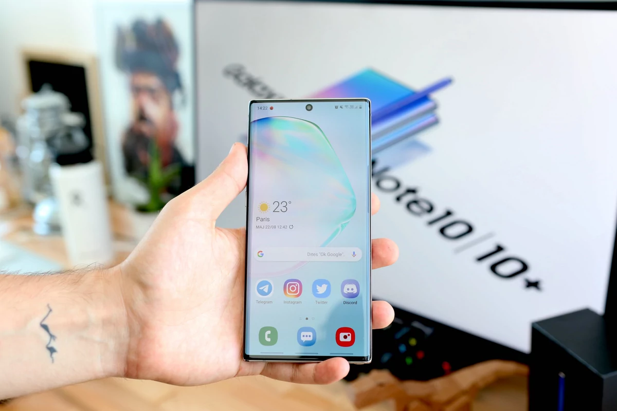 Test Samsung Galaxy Note 10+