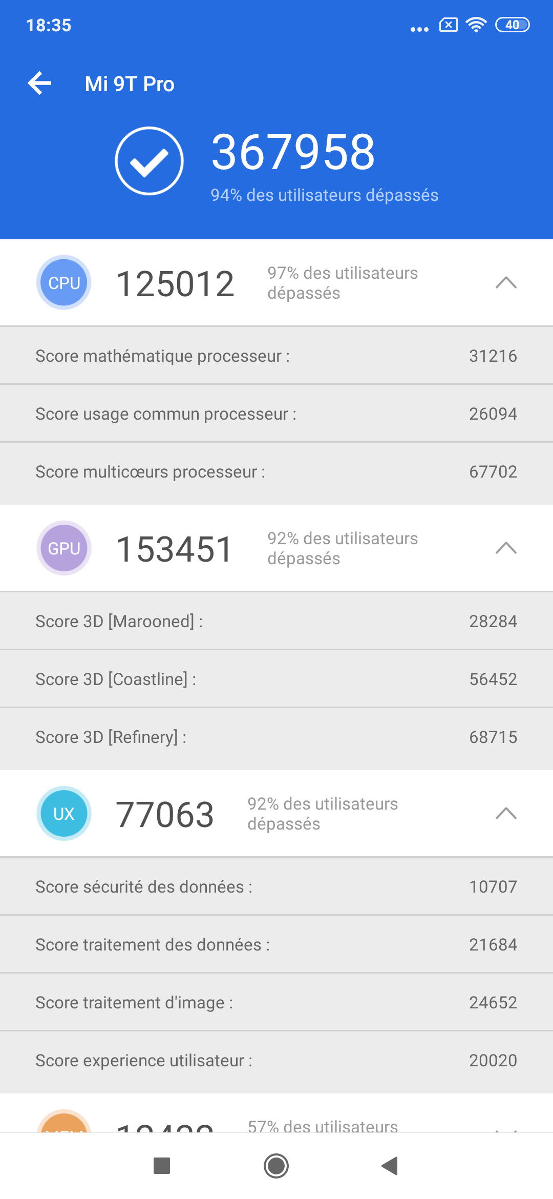 Xiaomi Mi 9T Pro test