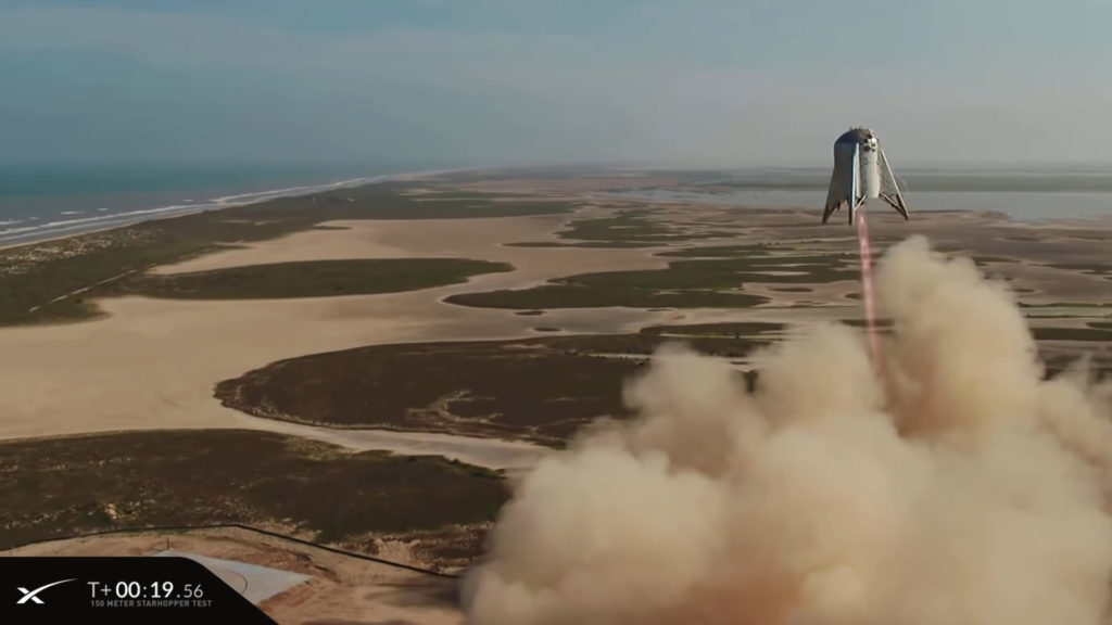 Starhopper essai aout 2019