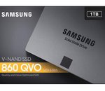 L'excellent SSD Samsung 860 QVO 1To à prix réduit avant le week-end