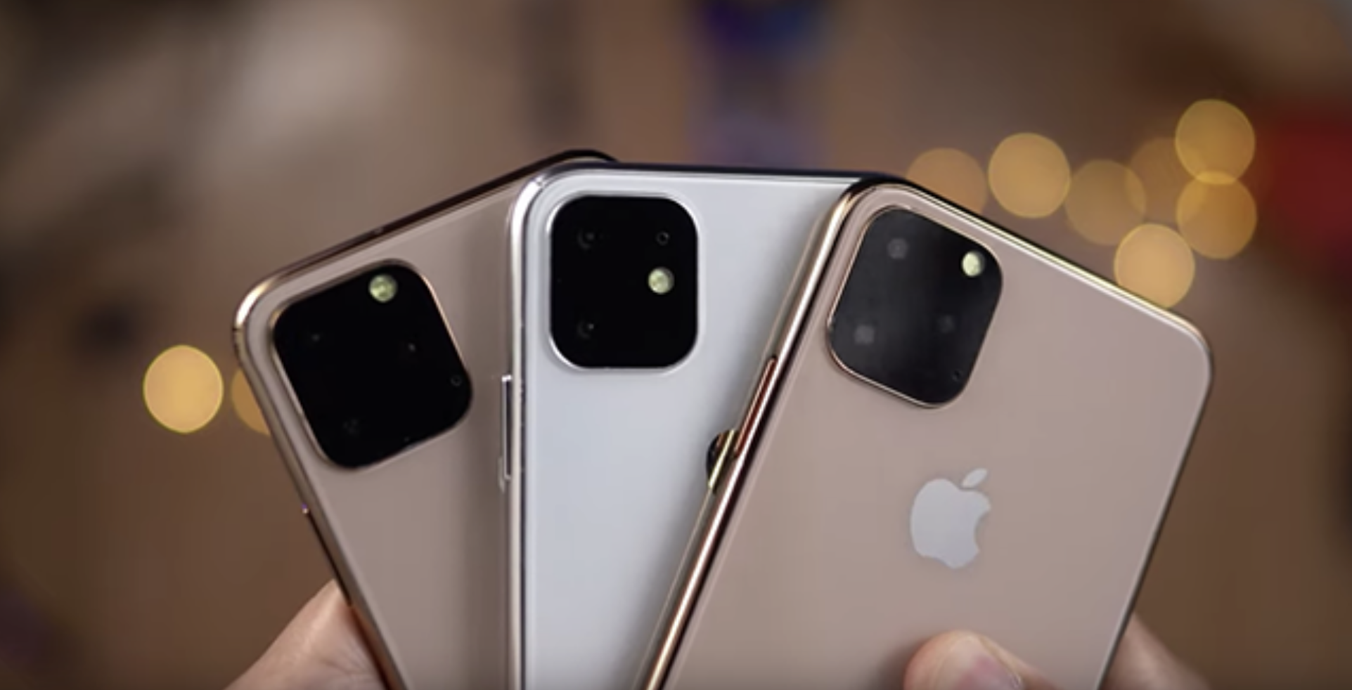 On connait le prix des iPhone 11, 11 Pro et 11 Pro Max (en dollars)