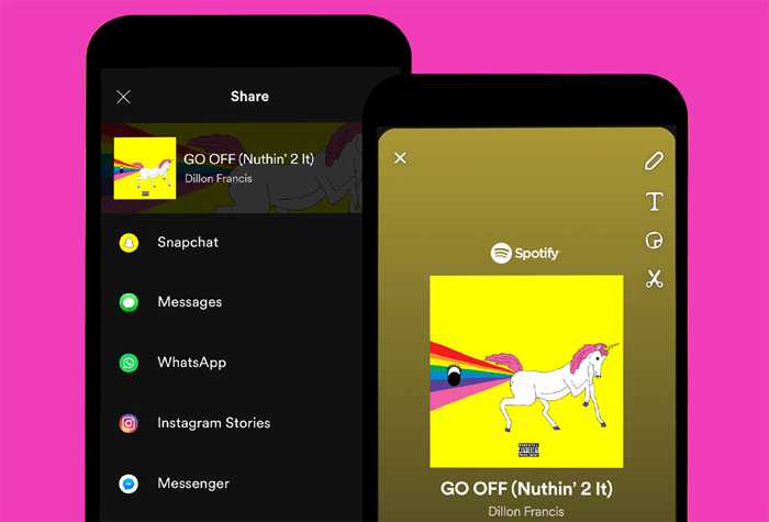 Spotify Snapchat