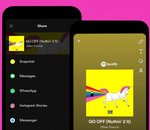 Spotify autorise désormais le partage de morceaux et de podcasts via Snapchat