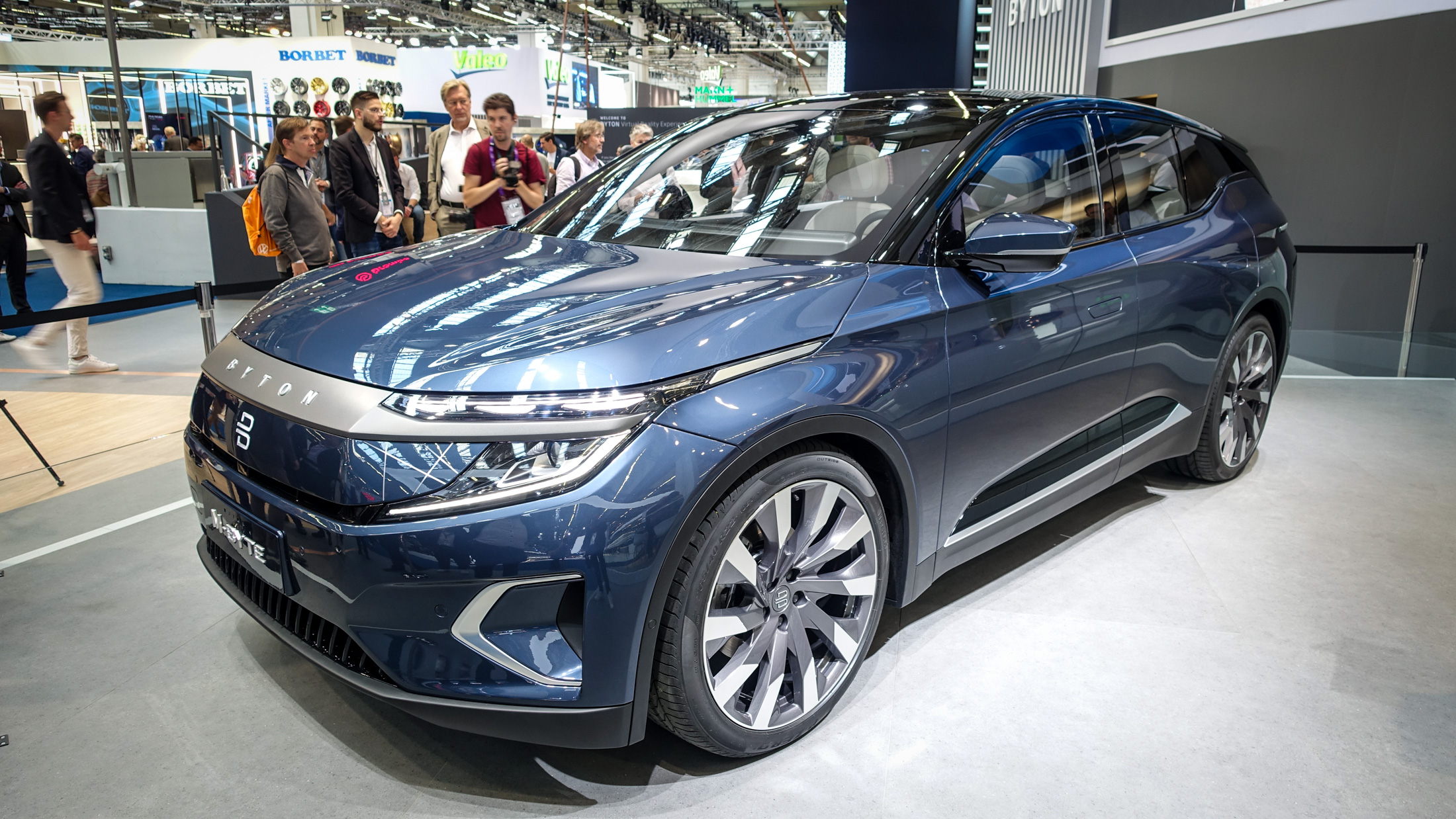 Le SUV électrique du constructeur chinois Byton arrivera en Europe en 2021