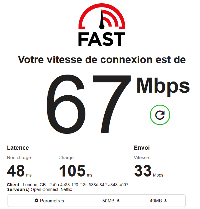 Test VPN-Netflix