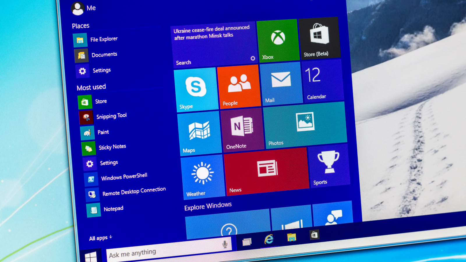 Microsoft imagine un nouveau Menu Démarrer pour Windows 10