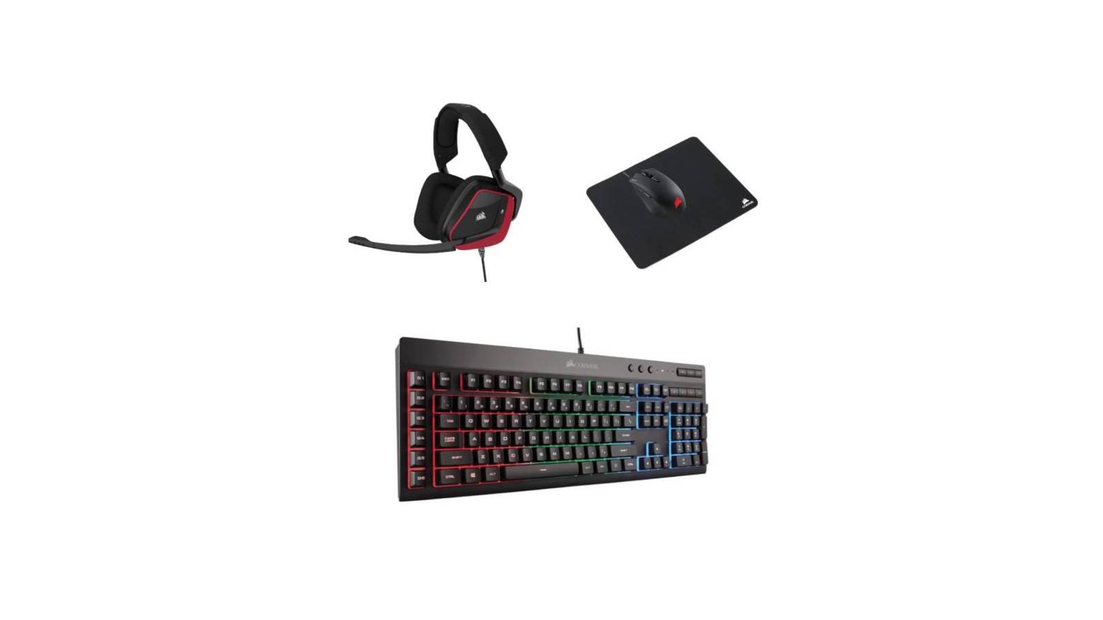 clavier souris gamer corsair