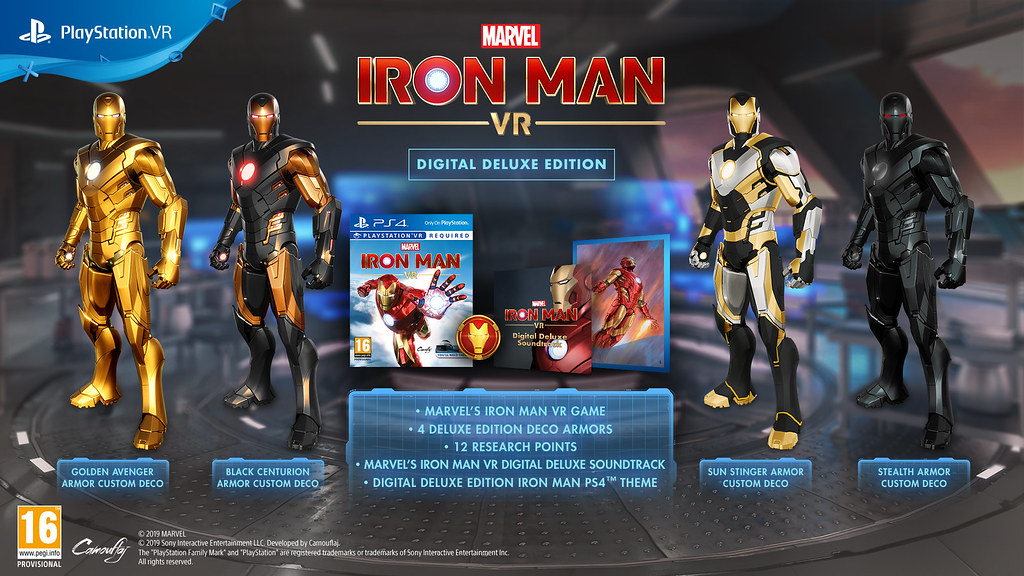 Marvel's Iron Man-VR éditions