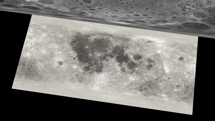 Vidéo Lune 3D NASA