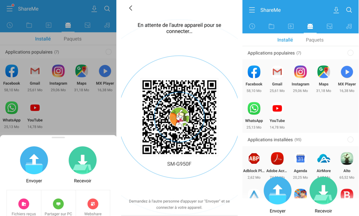 ShareMe © clubic.com