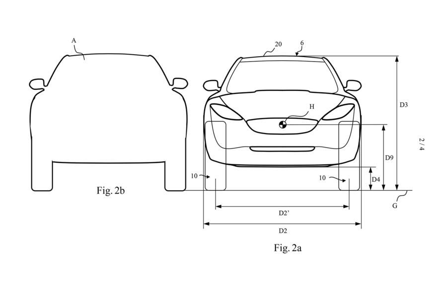 Dyson voiture électrique - plan profile