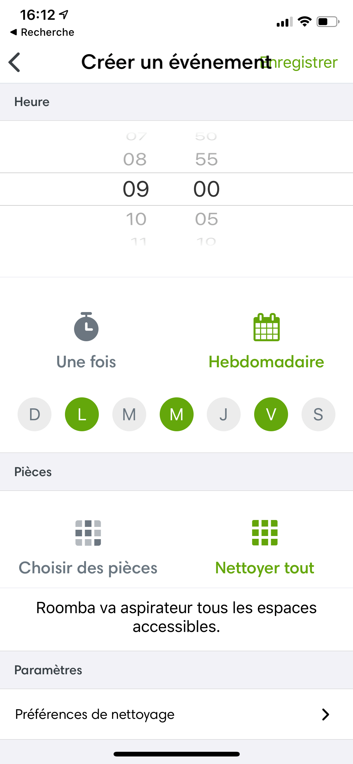 Test Roomba s9+