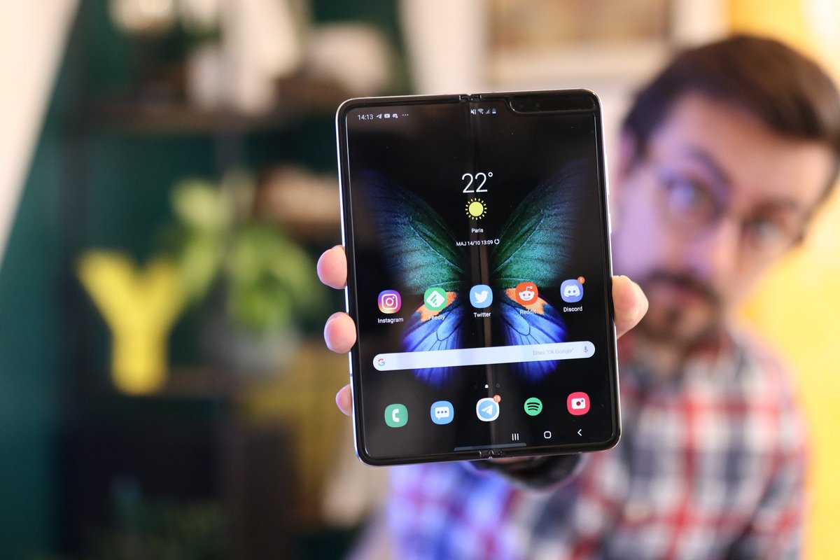 Samsung Galaxy Fold test