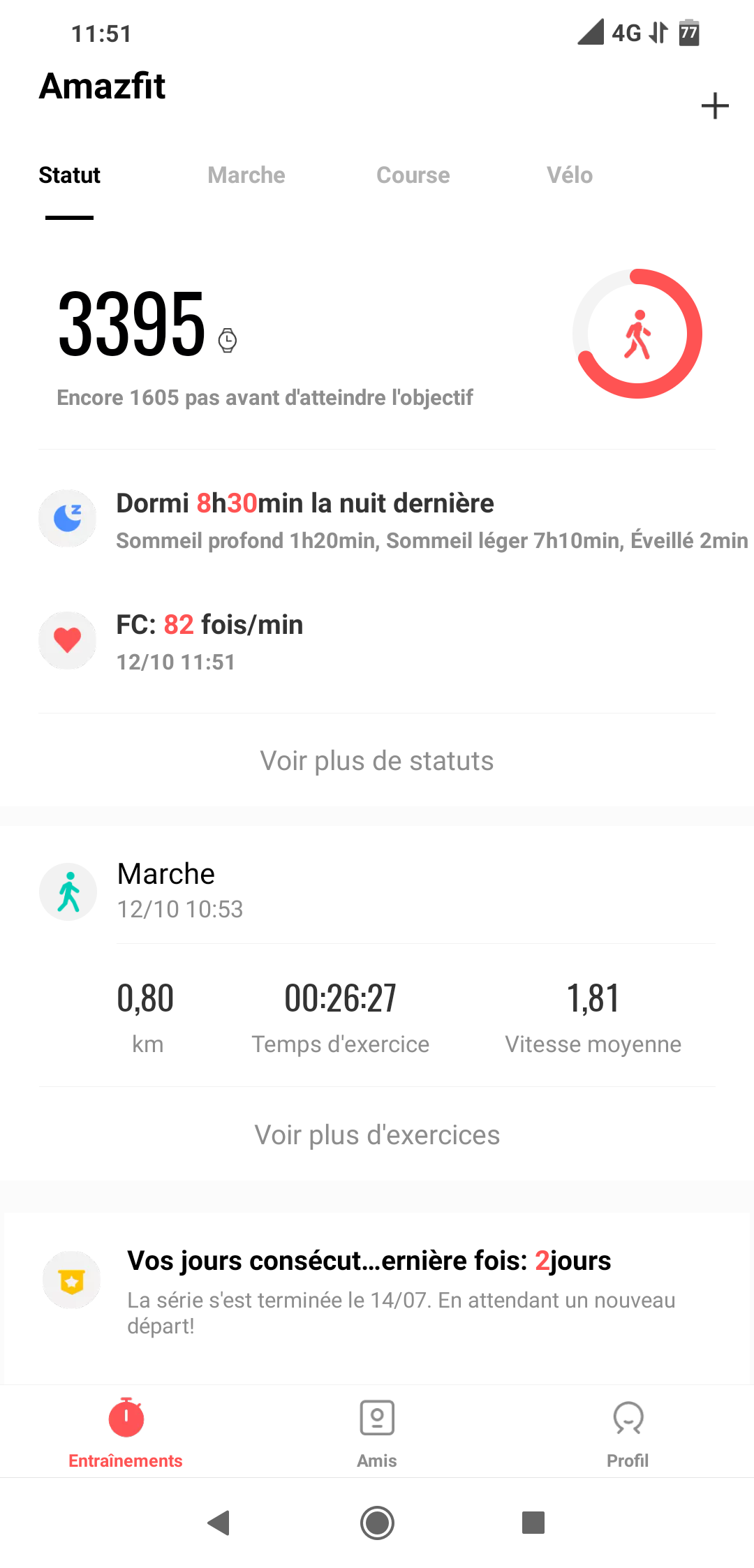 Amazfit Verge - Application Android