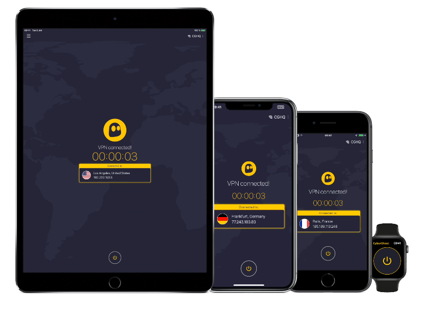 CyberGhost VPN & Sécurité WiFi © clubic.com