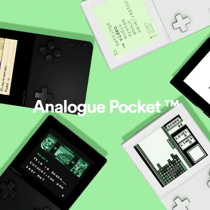 Analogue Pocket : la console portable 