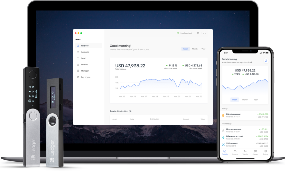 Ledger Live intègre une fonction d'échange de crypto-monnaie