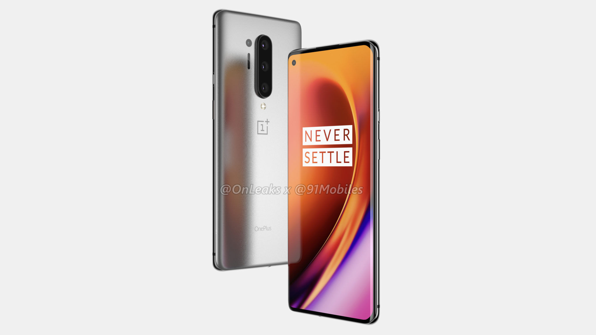 La fiche technique des OnePlus 8 et OnePlus 8 Pro fuite sur le Web