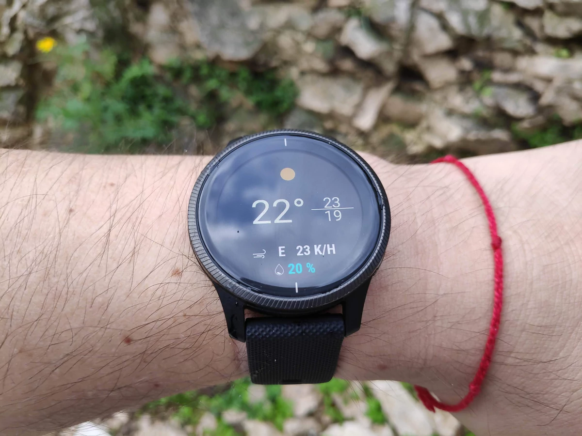 Garmin Venu - Météo