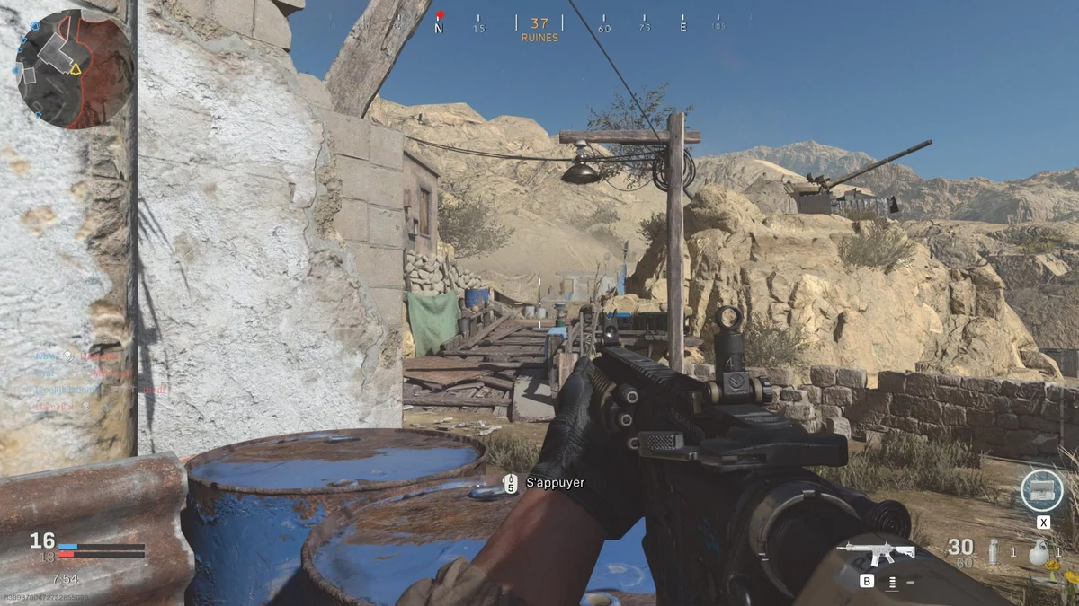 Call of Duty : Modern Warfare test