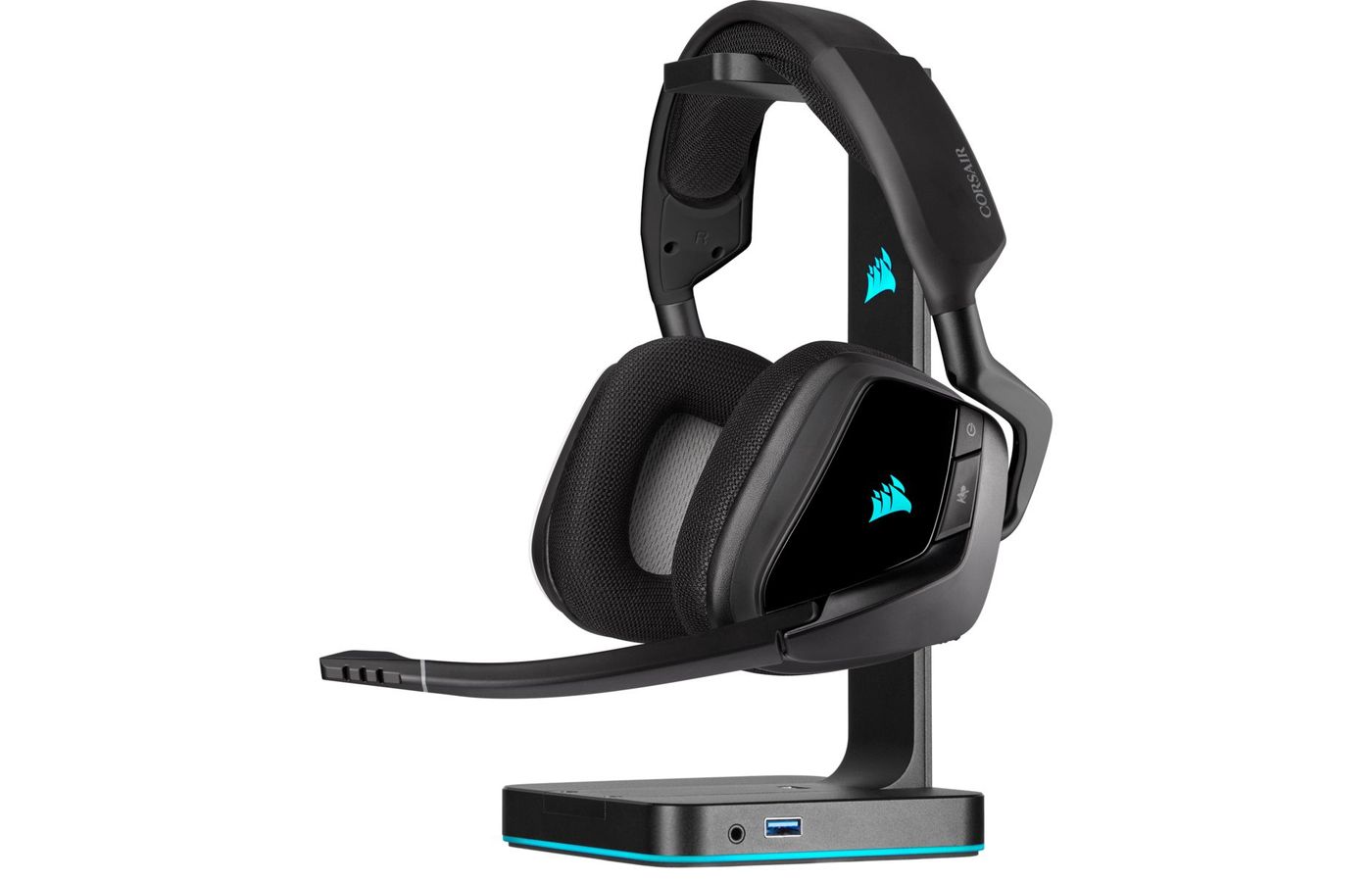 Casque gaming sans fil avec micro Corsair Virtuoso RGB Wireless - Blanc