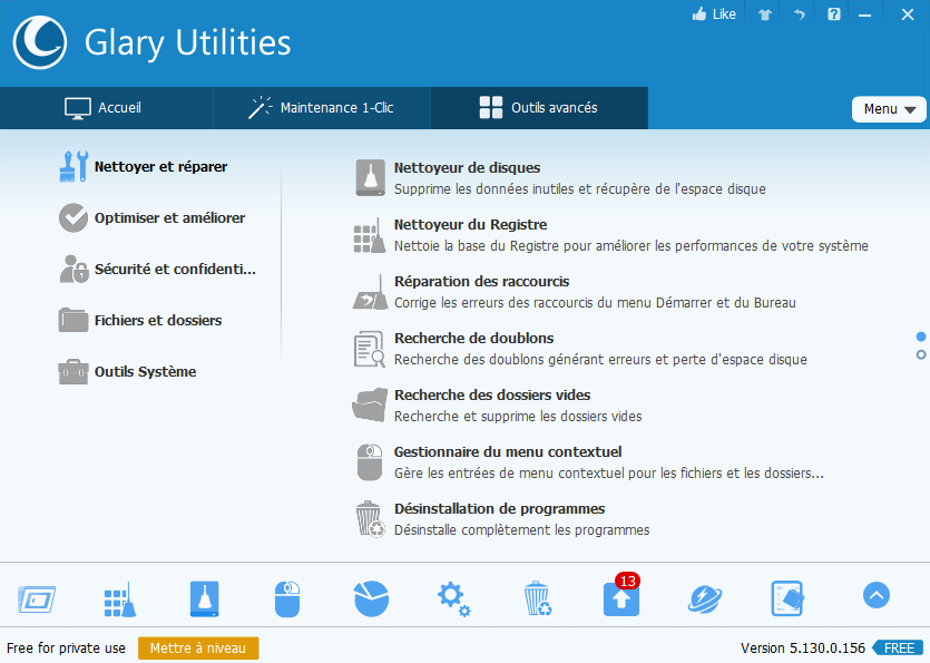 Glary Utilities © clubic.com