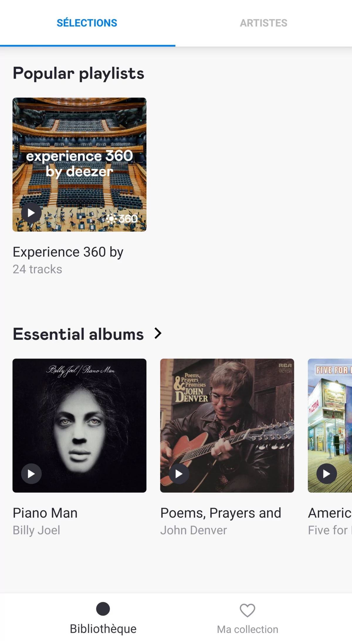 Deezer 360 Test Deezer 360 Test